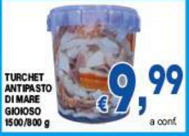 Antipasto di mare Gioioso 150/800 g