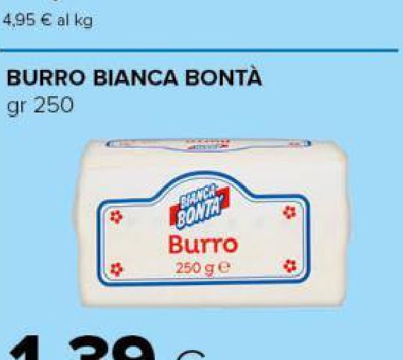 Burro Bianca Bontà