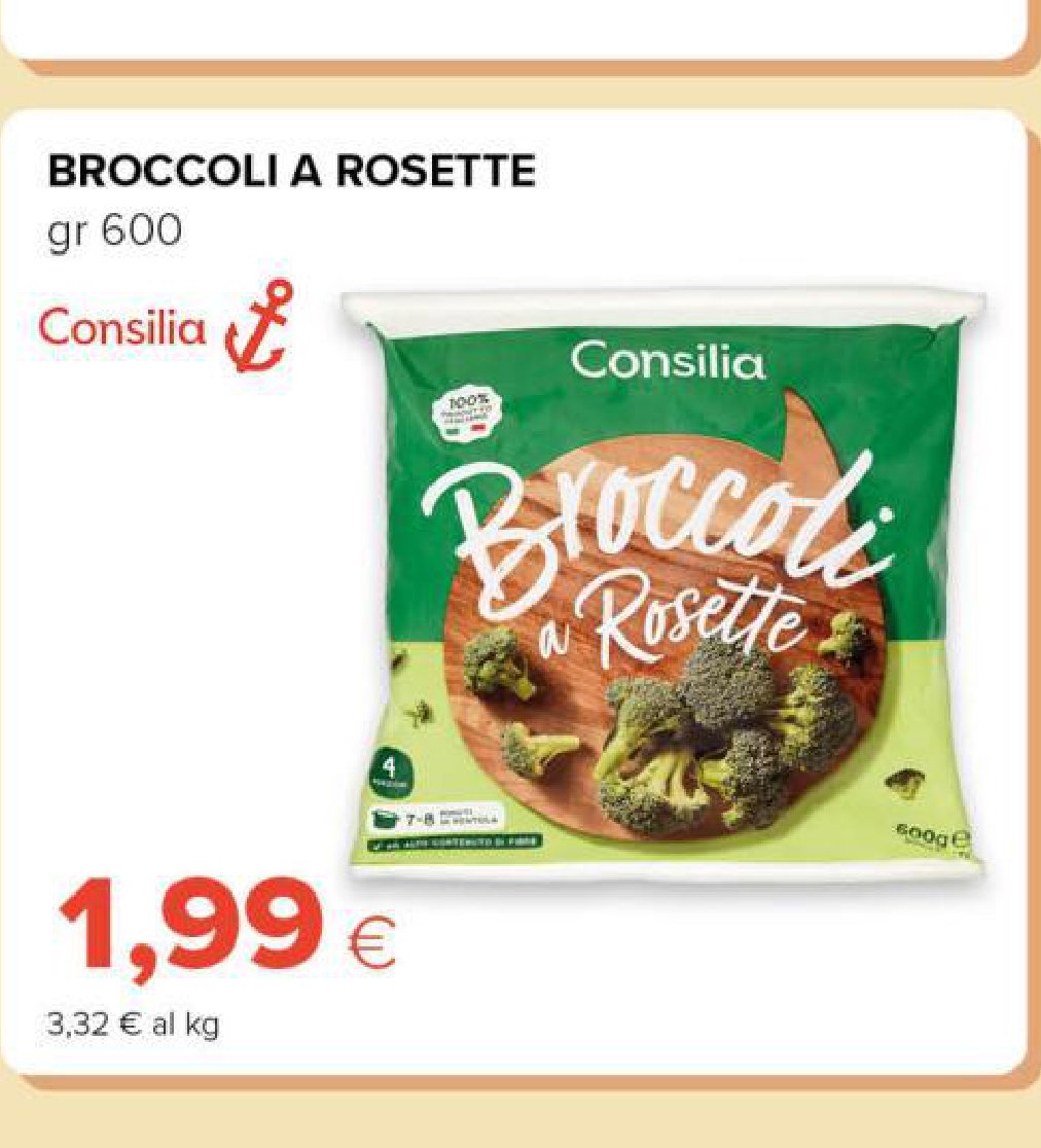 Broccoli a rosette