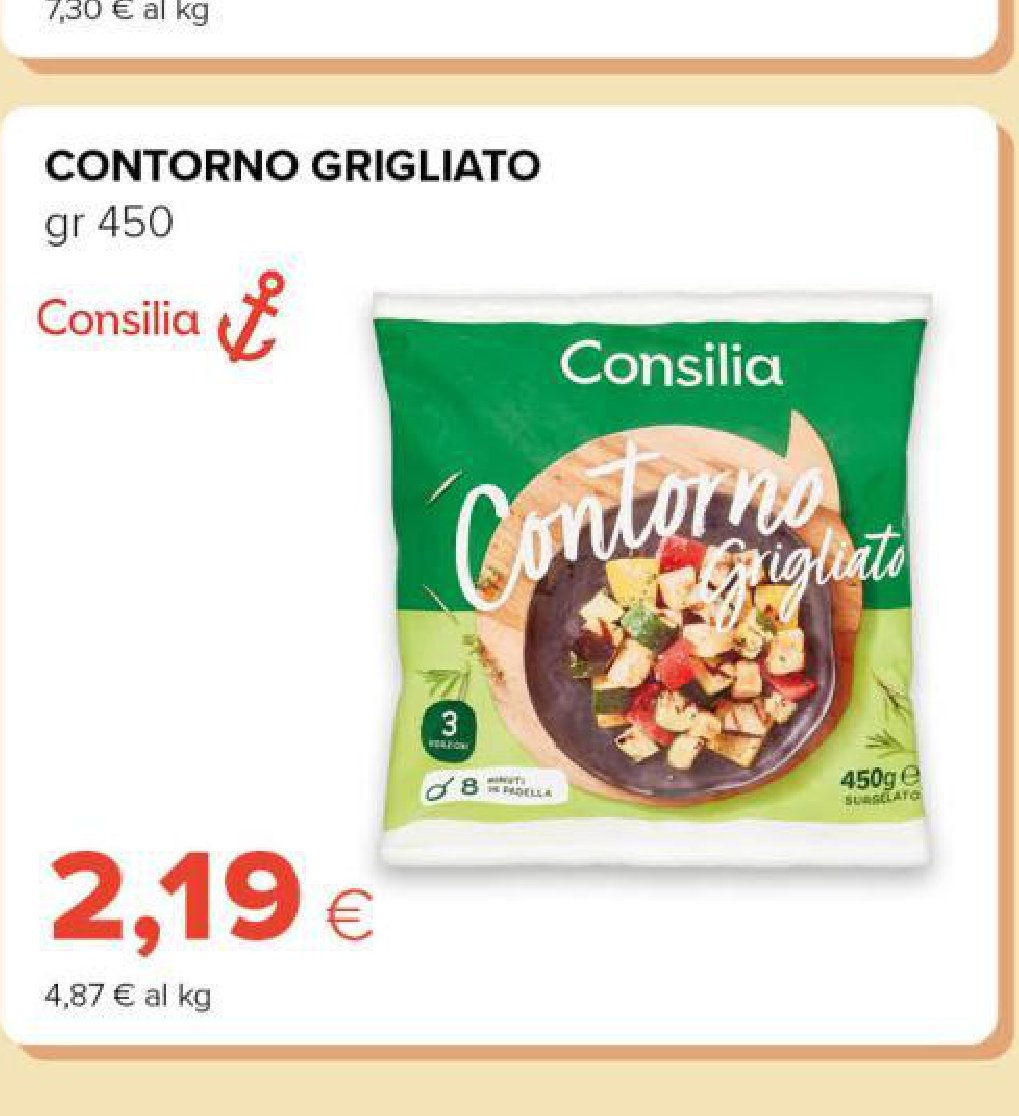 Contorno grigliato
