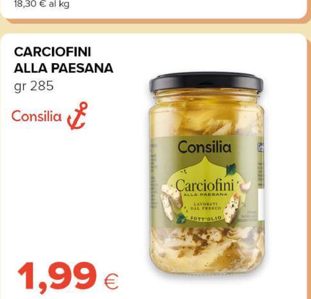 Carciofini alla paesana 285 g