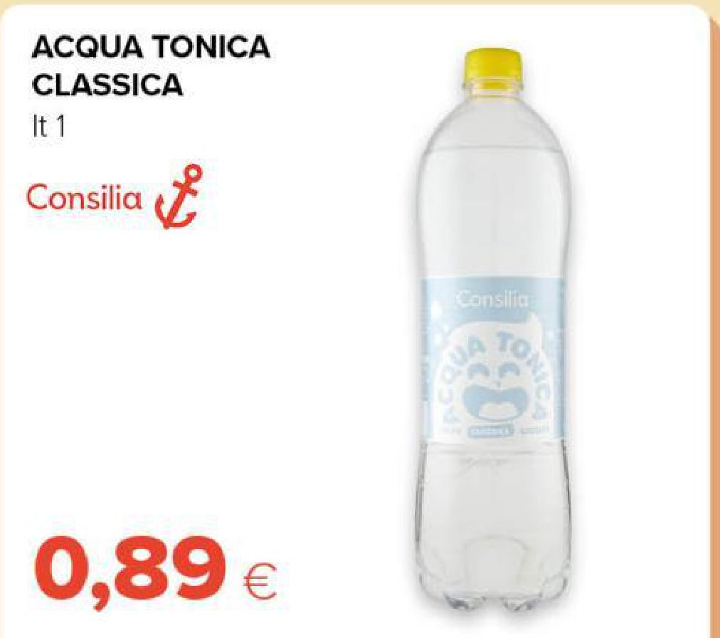 Acqua tonica classica 1 l