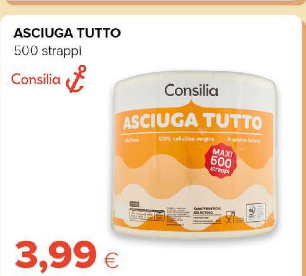 Asciuga Tutto 500 strappi