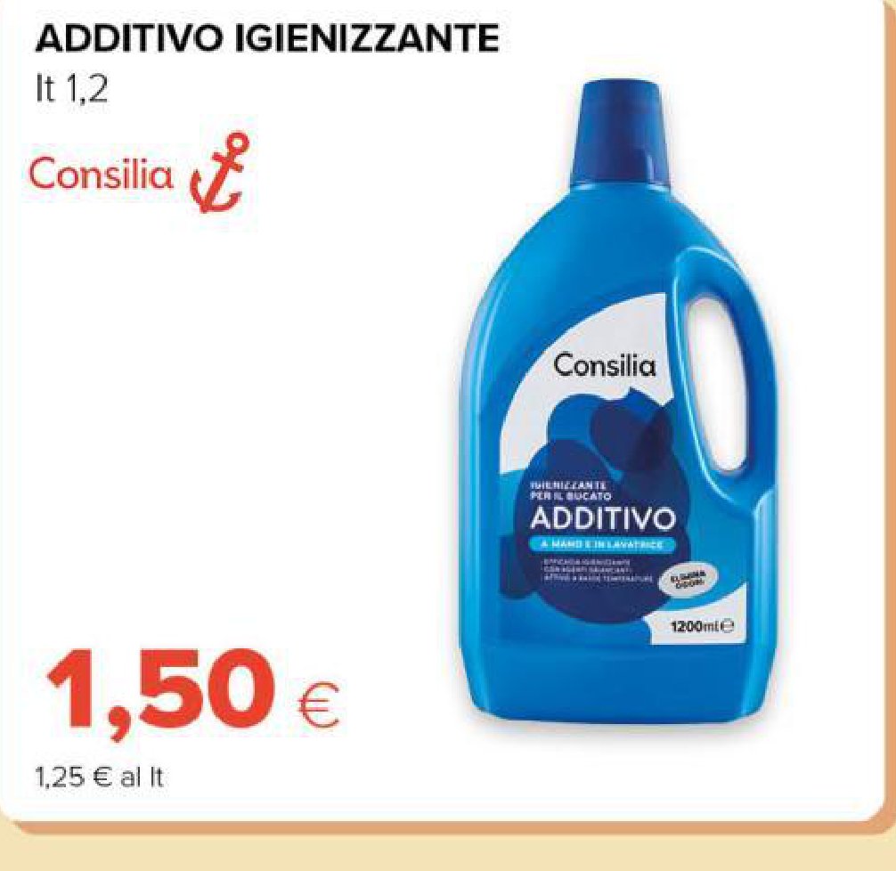 Additivo igienizzante 1,2 l