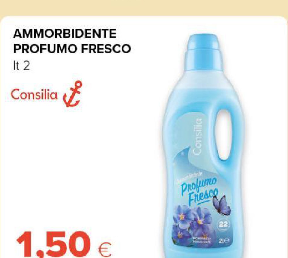 Ammorbidente profumo fresco 2 L