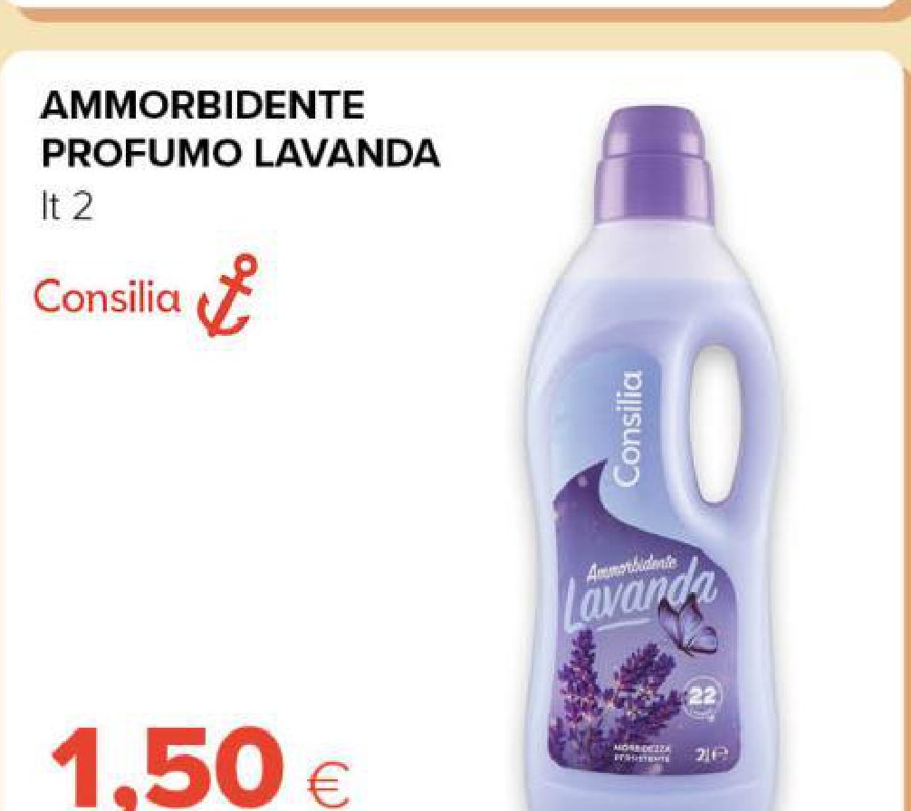 Ammorbidente profumo lavanda 2 L