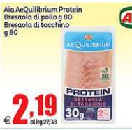 AeQuilibrium Protein Bresaola di pollo o tacchino 80 g