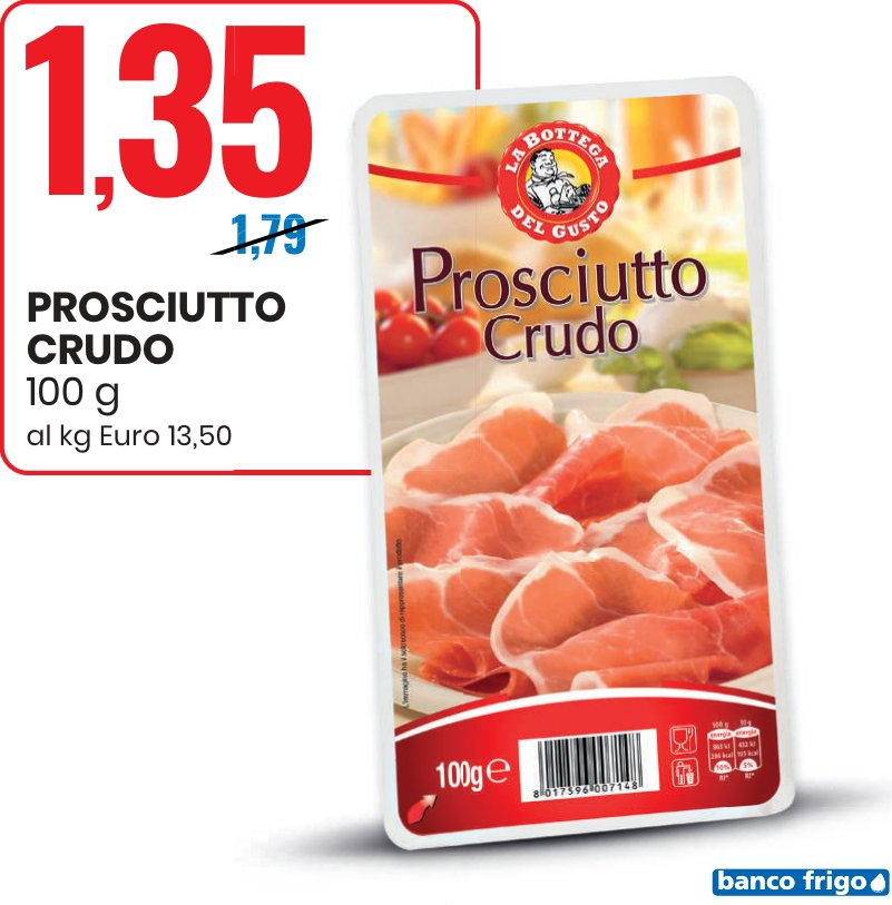 Prosciutto crudo