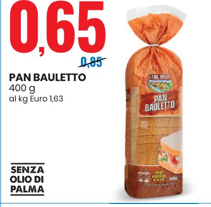 Pan bauletto 400 g