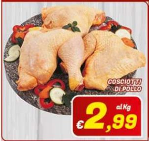 Cosciotti di pollo