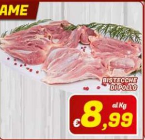 Bistecche di pollo