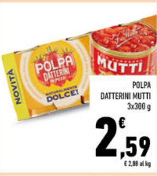 Polpa datterini 3 x 300 g