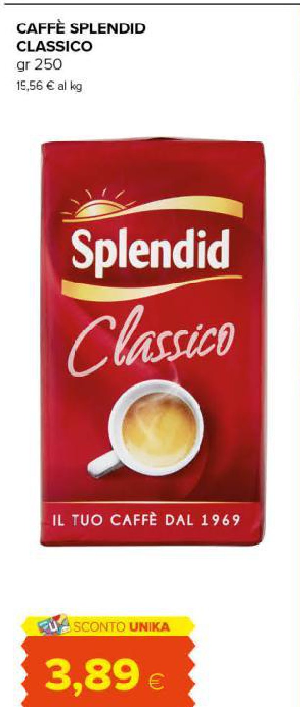 Caffè Splendid Classico 250 g