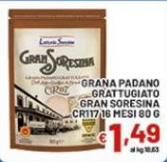 Grana Padano grattugiato Gran Soresina 180 g