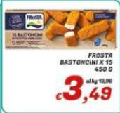 Bastoncini di merluzzo 15 pezzi 450 g