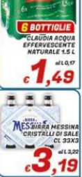 Birra Messina cristalli di sale 3x33 cl