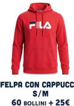 Felpa con cappuccio S/M