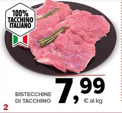 Bistecchine di tacchino