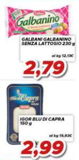 Galbanino senza lattosio 230 g
