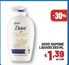 Dove Sapone Liquido 250 ml