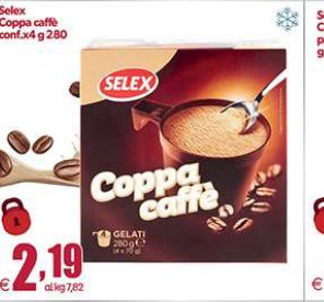 Coppa caffè conf. x4 g 280