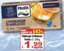 2 Fishburger di Merluzzo