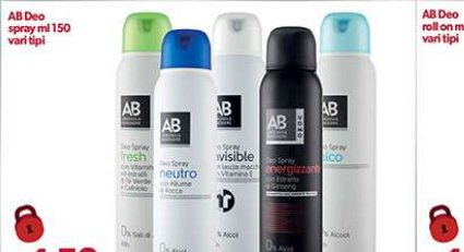 Deo spray 150 ml vari tipi