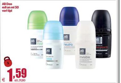 Deo roll on 50 ml vari tipi
