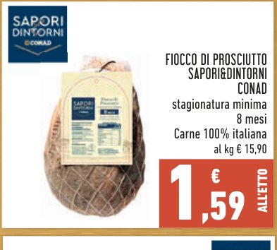 Fiocco di prosciutto