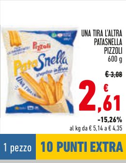 Patasnella Una tira l'altra 600 g