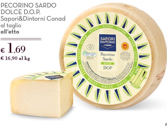 Pecorino Sardo Dolce D.O.P.