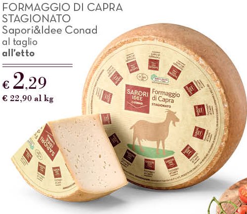 Formaggio di capra stagionato