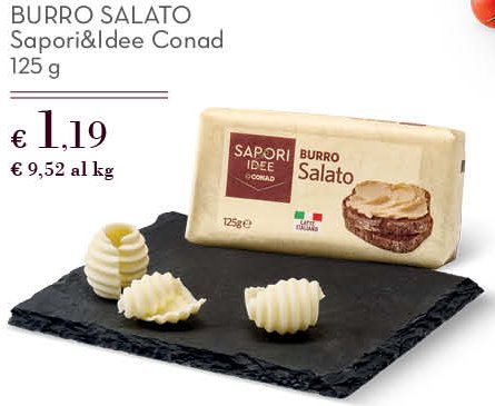 Burro salato 125 g
