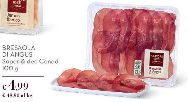 Bresaola di Angus, 100 g