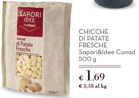 Chicche di patate fresche, 500 g