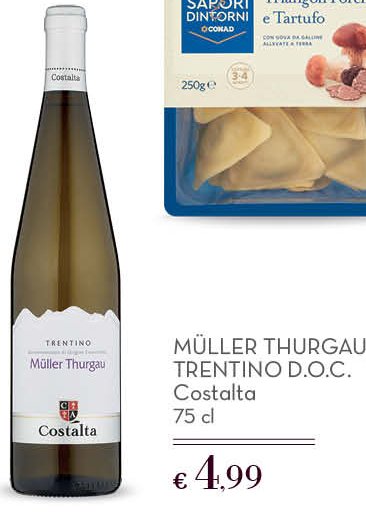 Müller Thurgau Trentino D.O.C., 75 cl