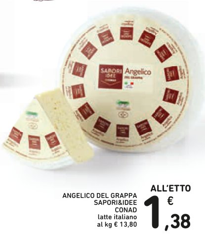 Angelico del Grappa Sapori&Idee Conad