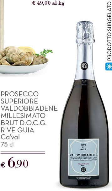 Prosecco Superiore Valdobbiadene Millesimato Brut D.O.C.G. Rive Guia