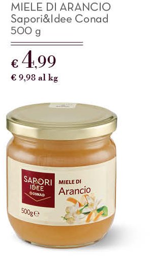 Miele di arancio 500 g