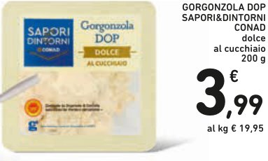 Gorgonzola DOP dolce al cucchiaio 200 g