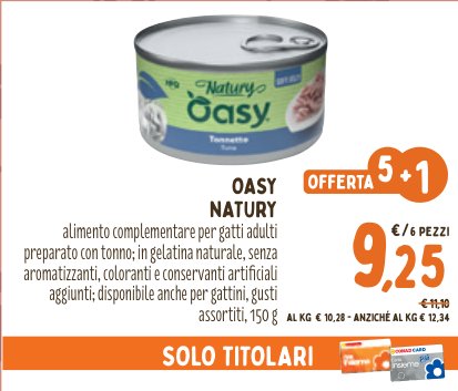 Oasy Natury Tonnetto
