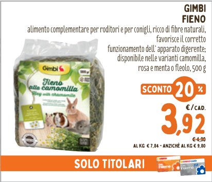 Fieno alla Camomilla 500 g