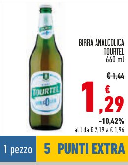 Birra analcolica Tourtel 660 ml
