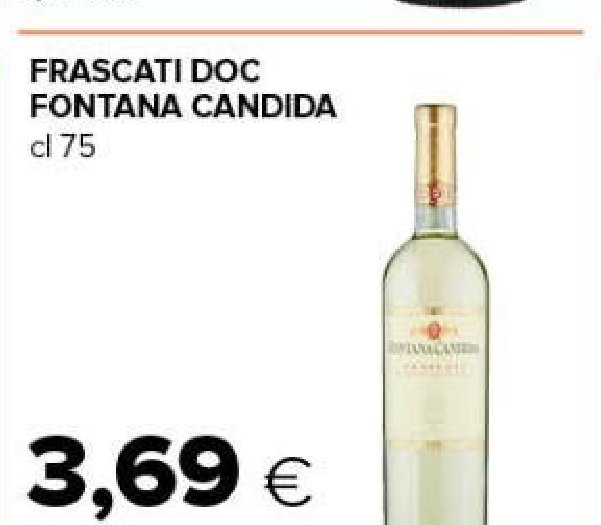 Frascati DOC Fontana Candida cl 75
