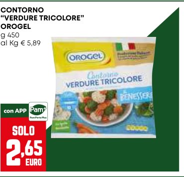 Contorno "Verdure tricolore"