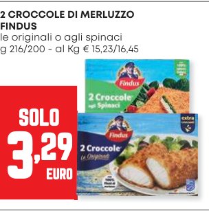 2 Croccole di merluzzo