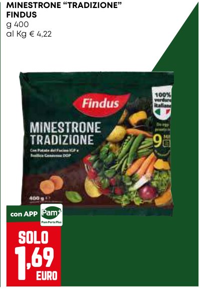 Minestrone “Tradizione” Findus