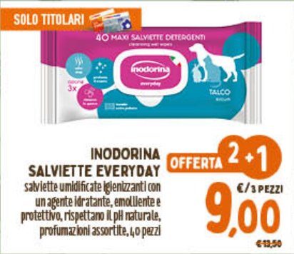 Salviette Everyday Talco