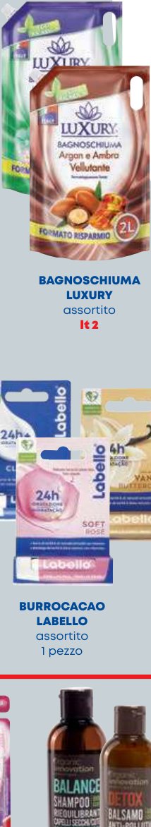 Bagnoschiuma Luxury assortito