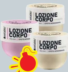 Crema corpo Setablu assortita
